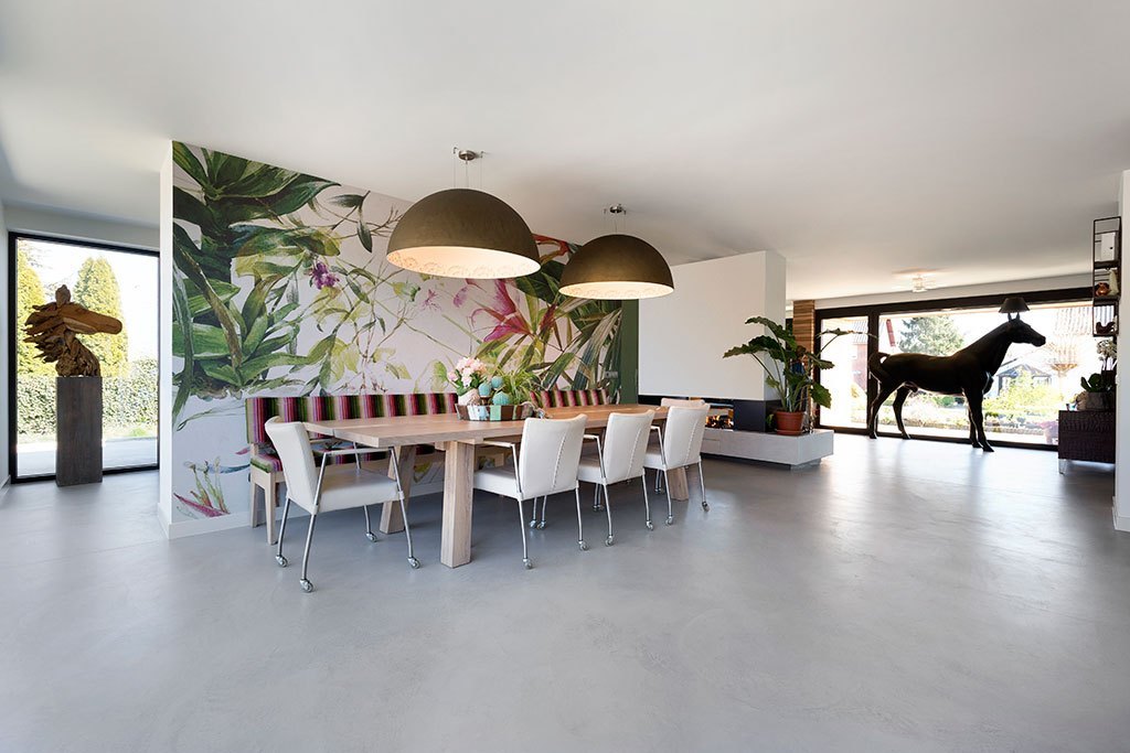 Leefbetonwoonkamer Trendstuc